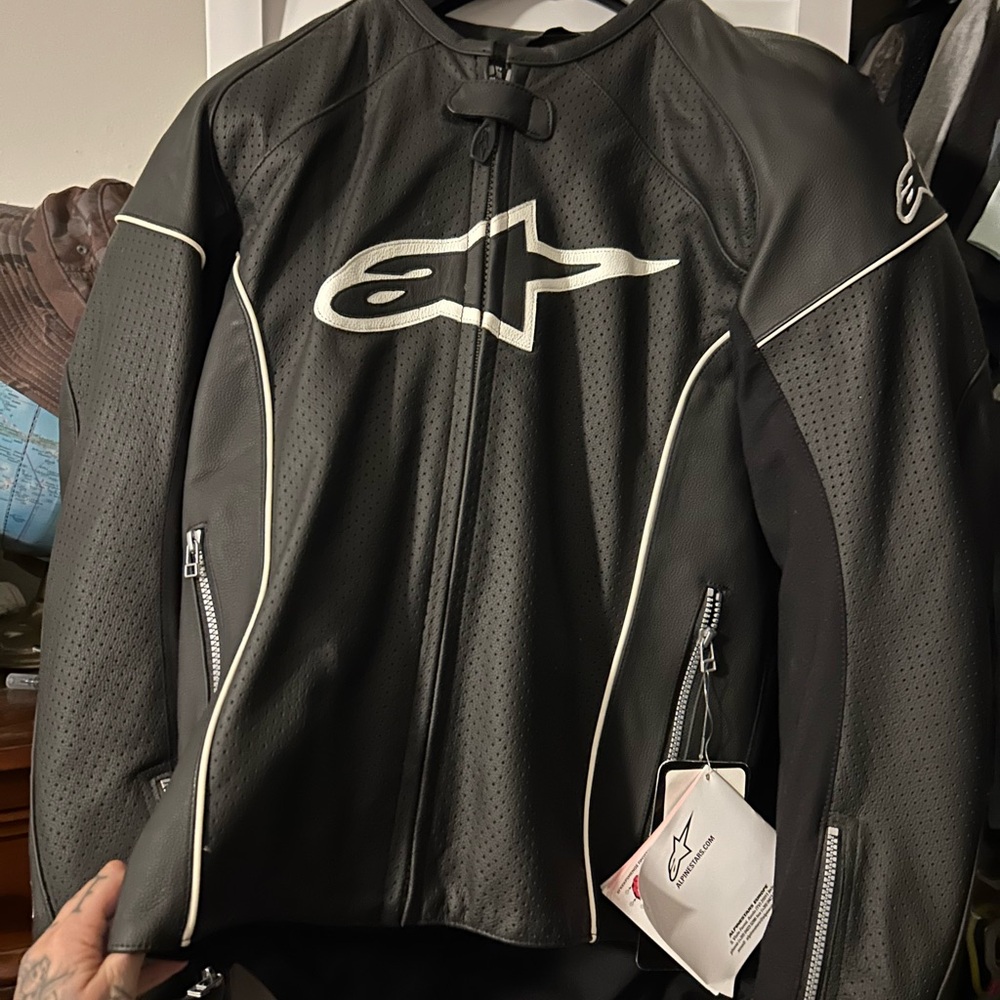 Alpinestars Black Motorcycle Jacket